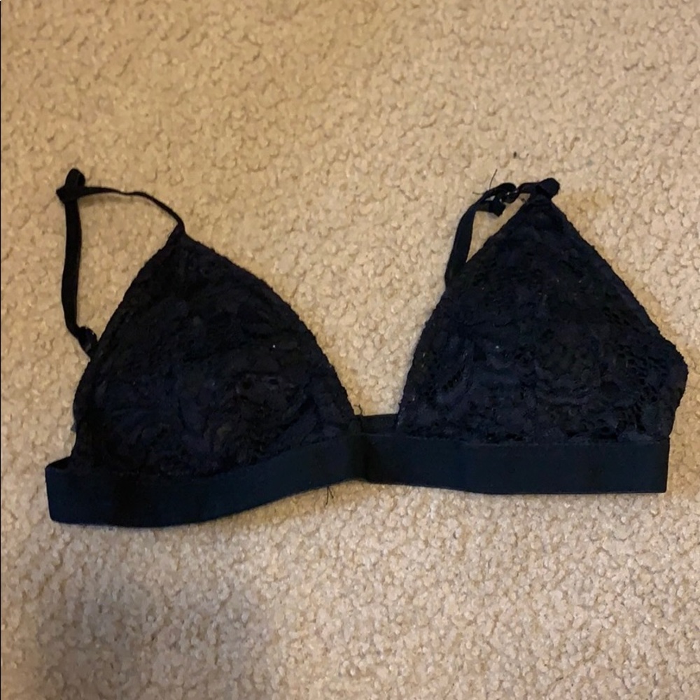Rue21 Black Lace Bra Medium